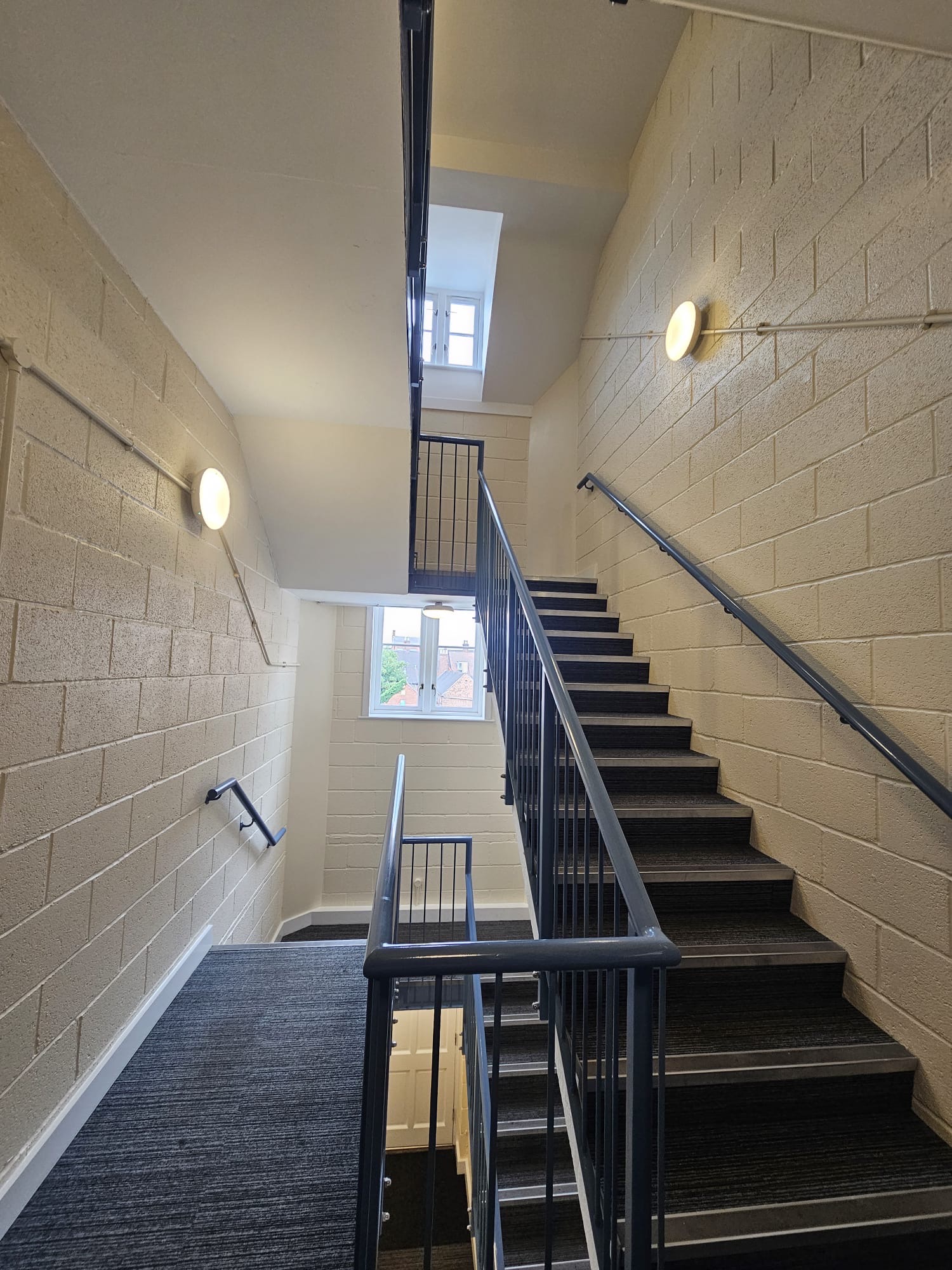 Communal Stairwell Redecoration for a Block Management Company