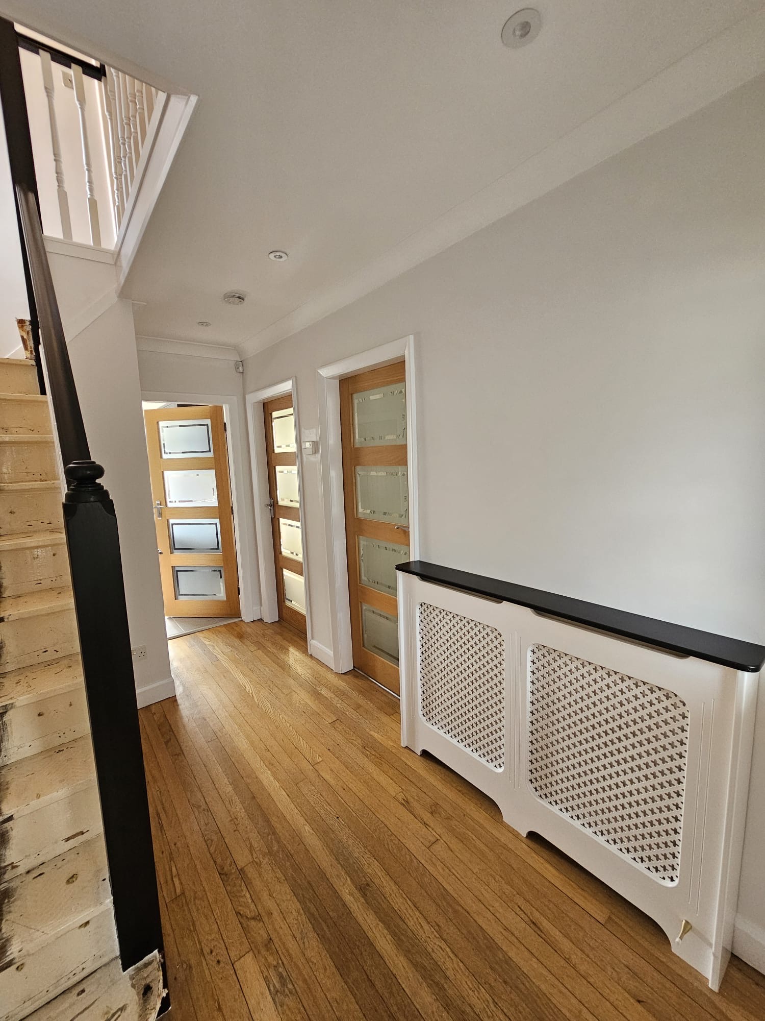 Finished Hall & Woodwork