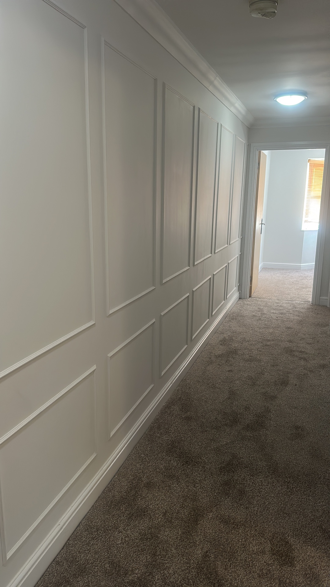 Decorated Hallway Panelling