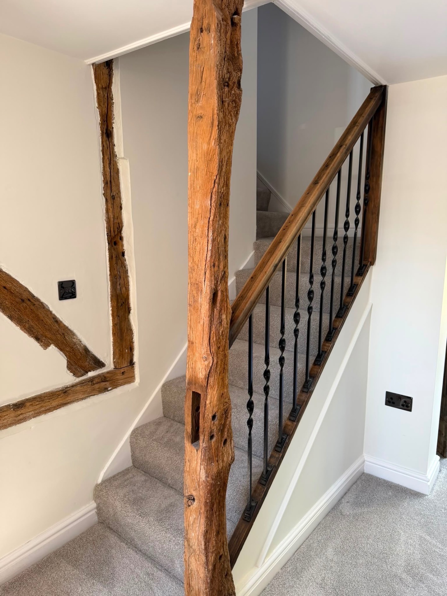 Cutting-in around the beams