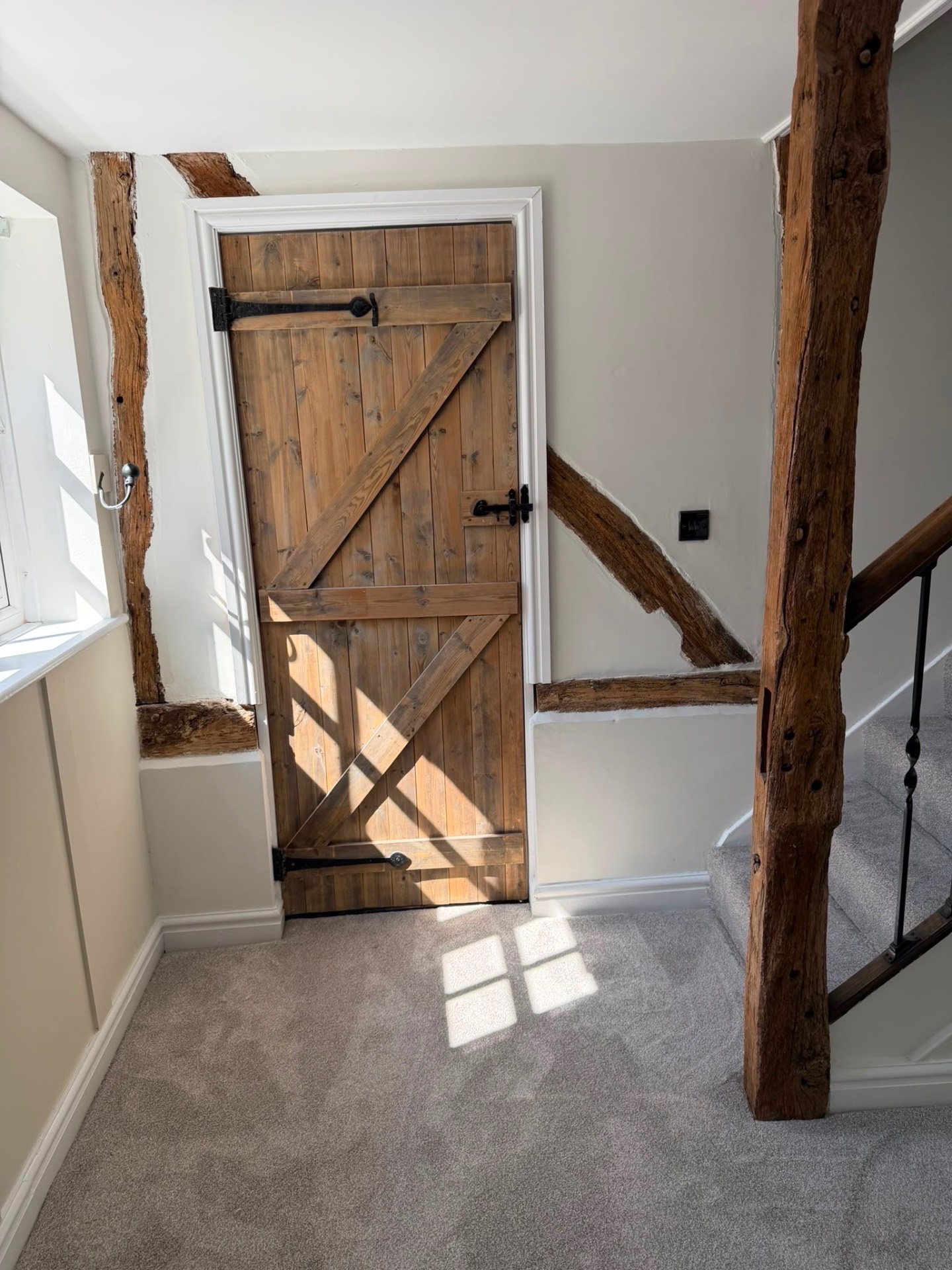 Plank Door & Beam Framing — Sutton Coldfield — Four Oaks Painting & Decorating