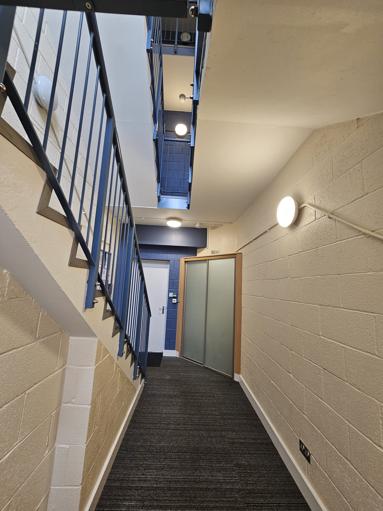 Communal Stairwell Redecoration for a Block Management Company — before