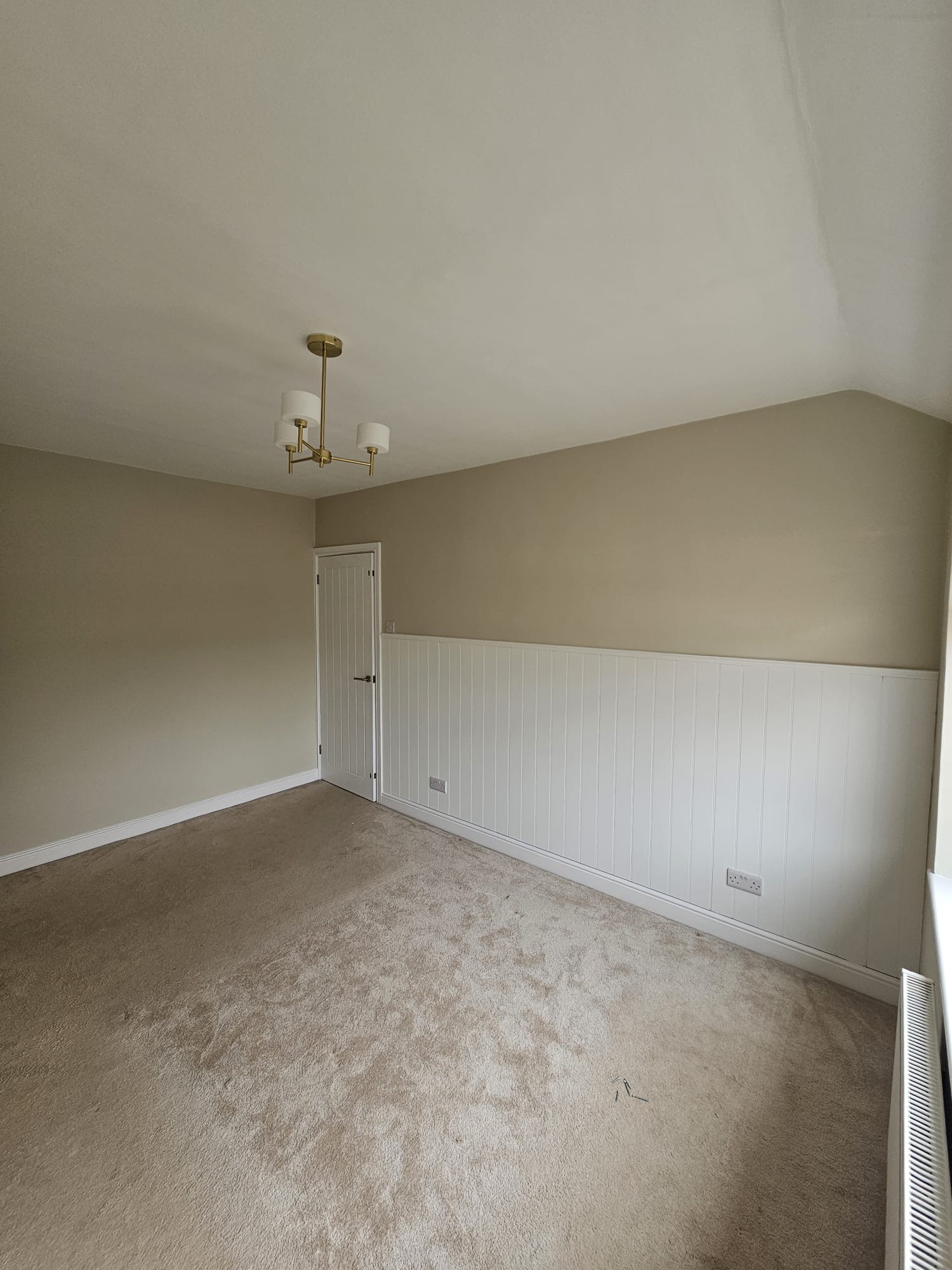 Tongue & Groove Panelled Bedroom