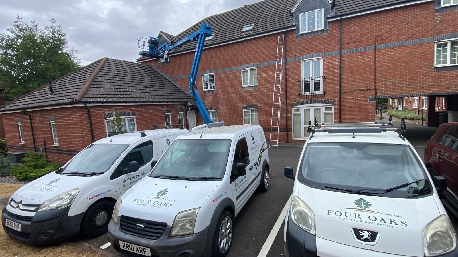 Exterior Redecoration — Hayling Court, Shelfield