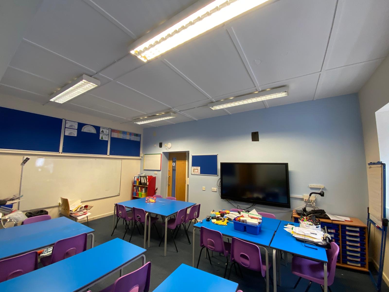 Classroom Ceiling & Walls