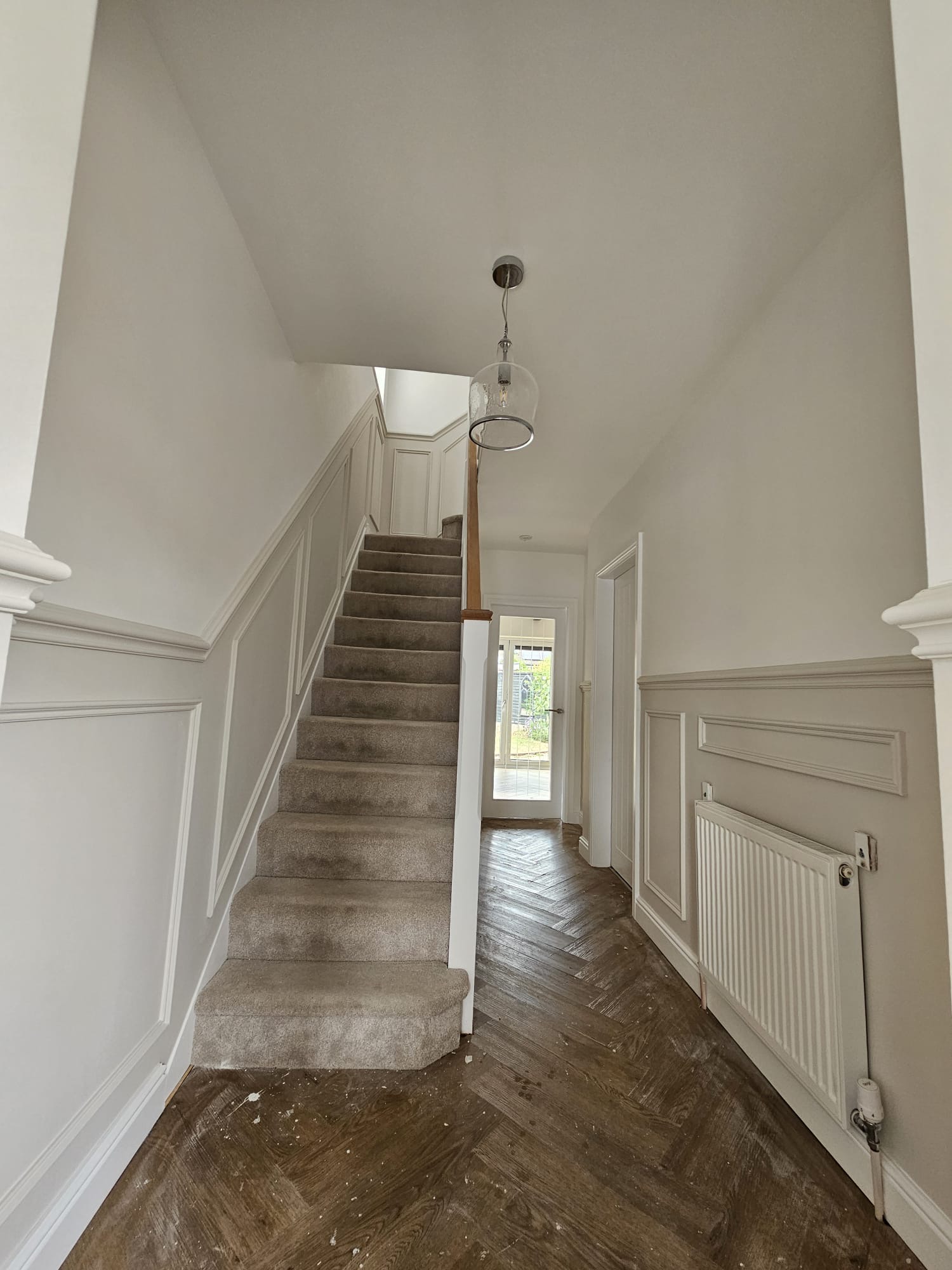 Hall, Stairs & Landing Panelling and Full House Redecoration — Streetly