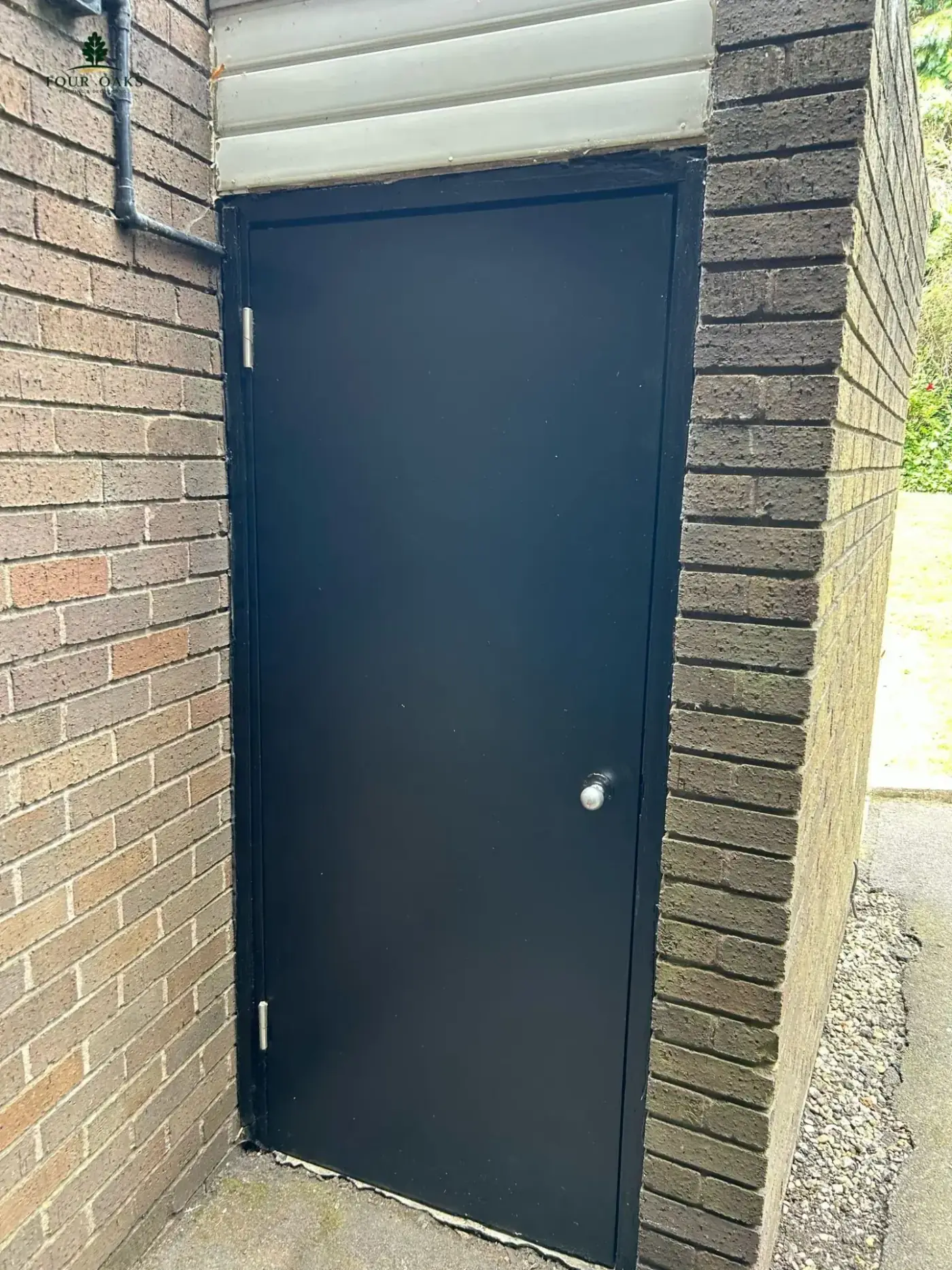 Communal Service Door — Parklands Court — Four Oaks Painting & Decorating