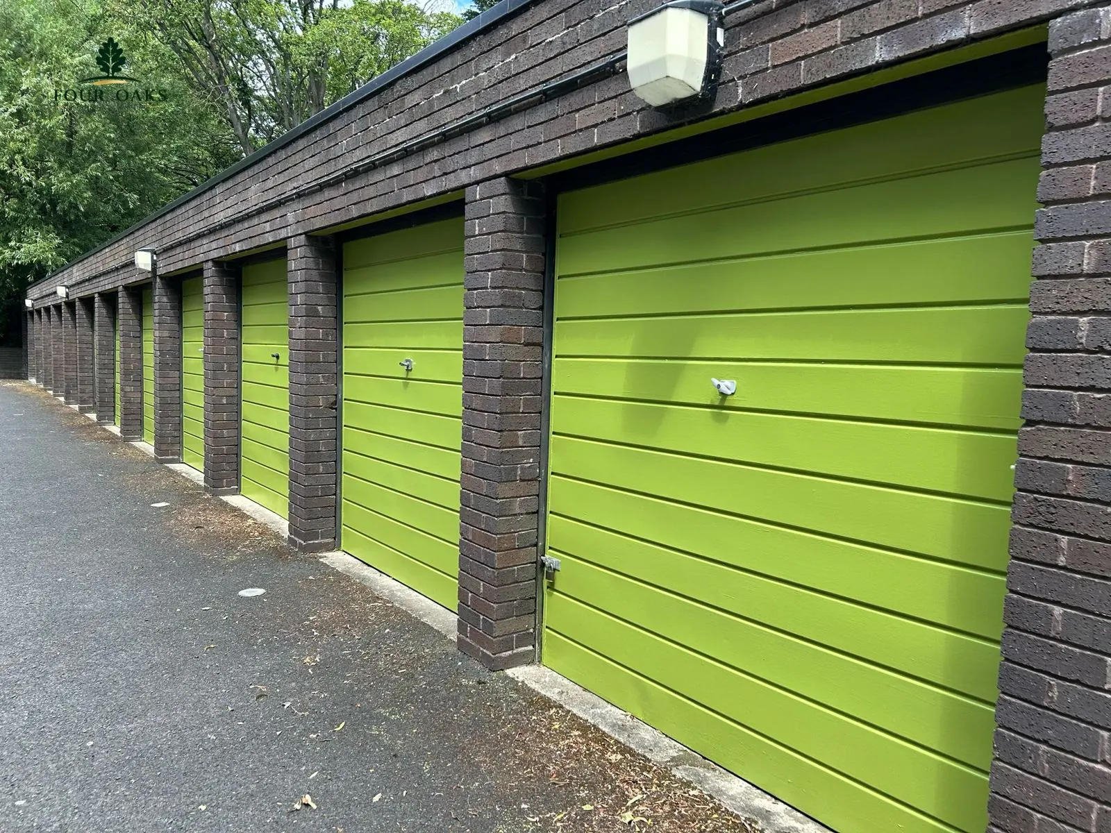 The finished development