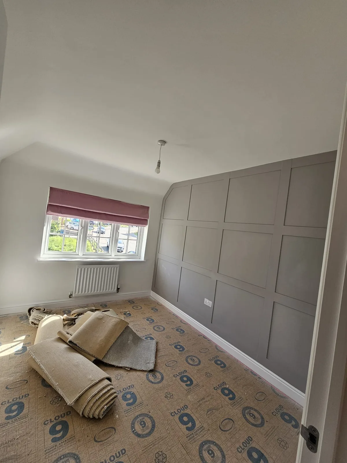Bedroom Wall Panelling