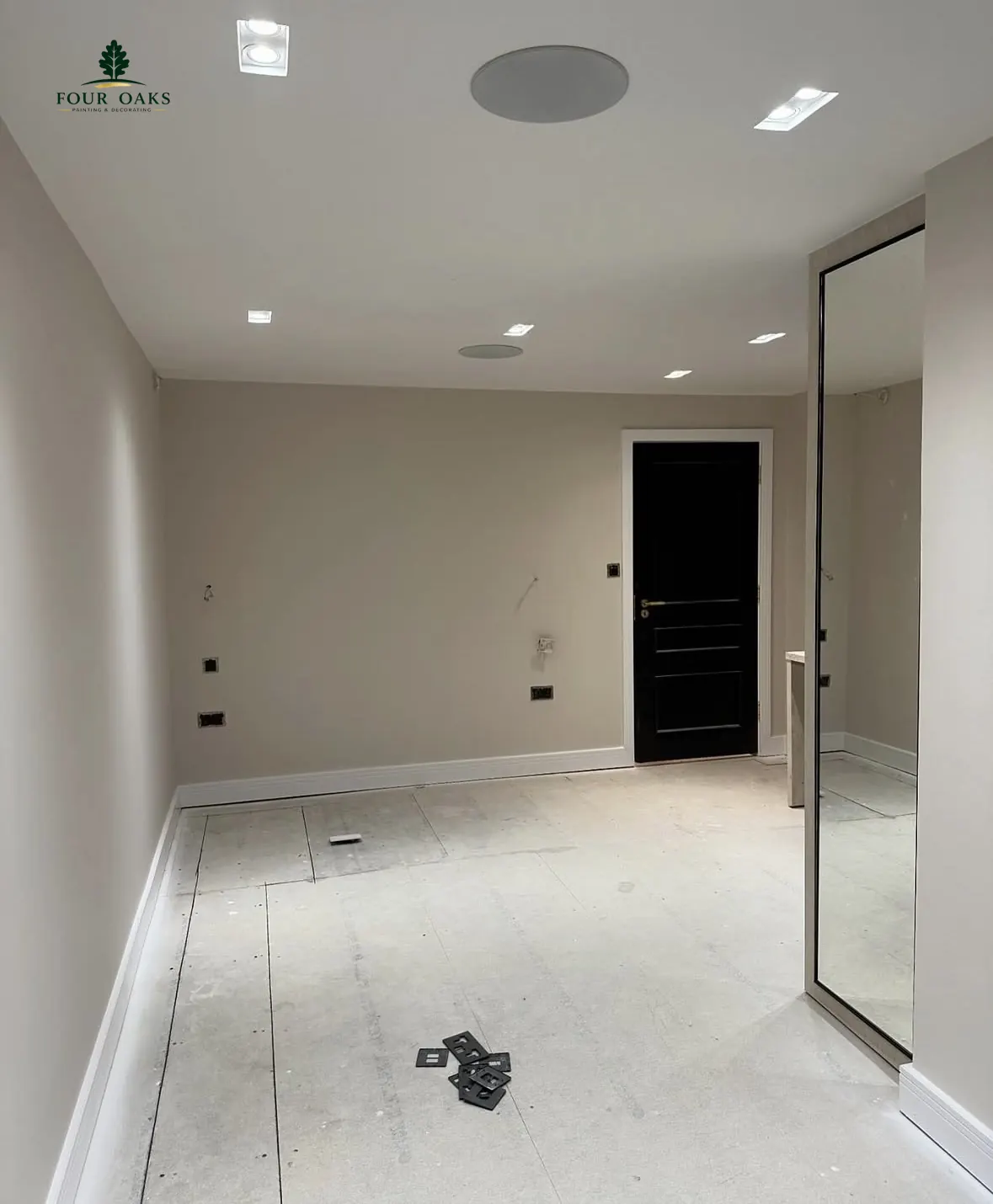Dressing Room & Black Door