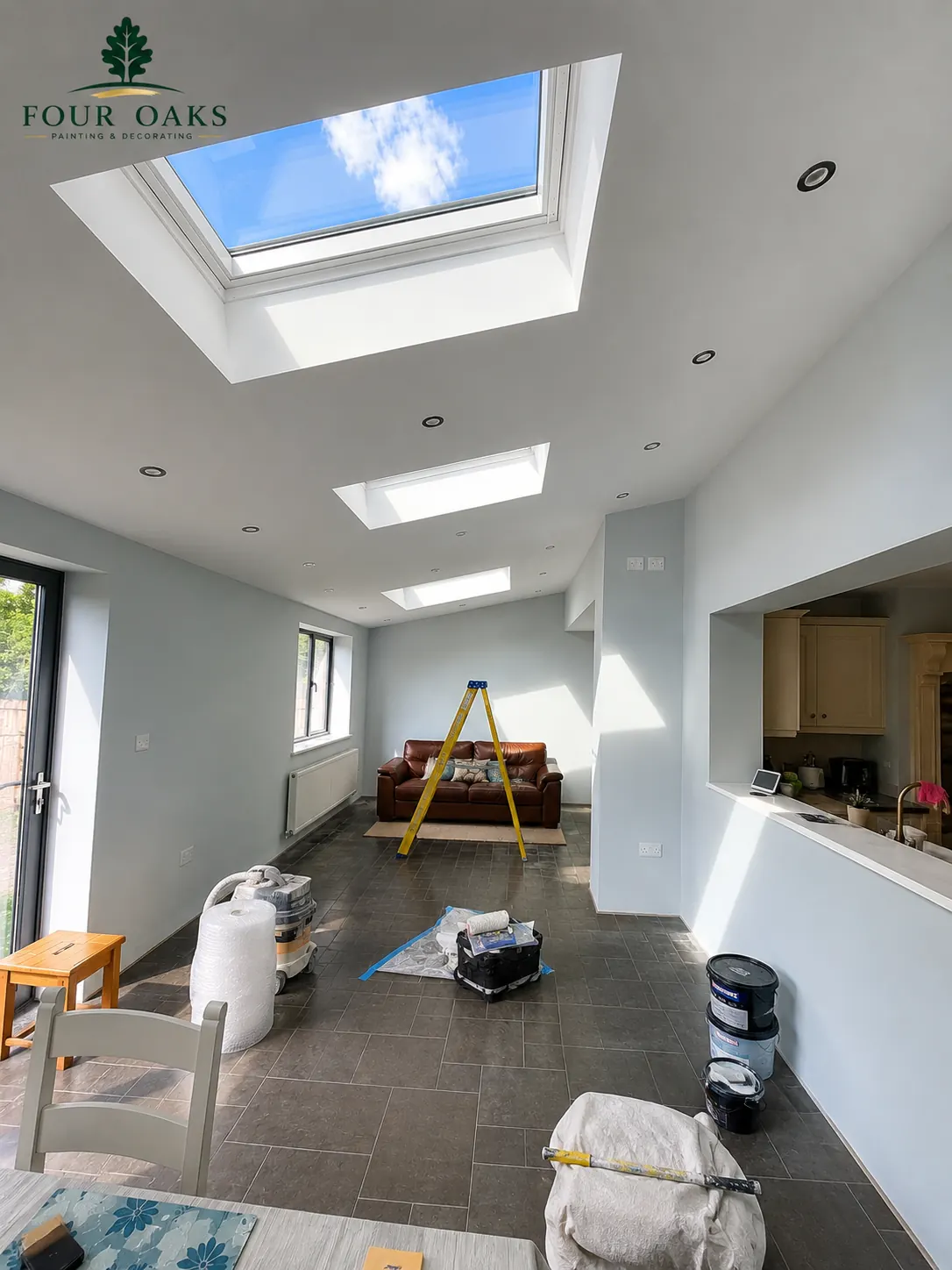 Kitchen Extension Repaint
