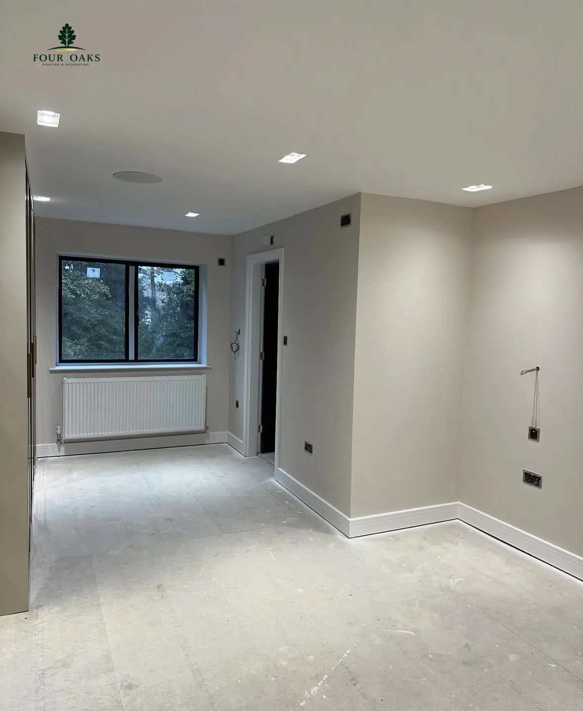 Neutral Living Space Repaint