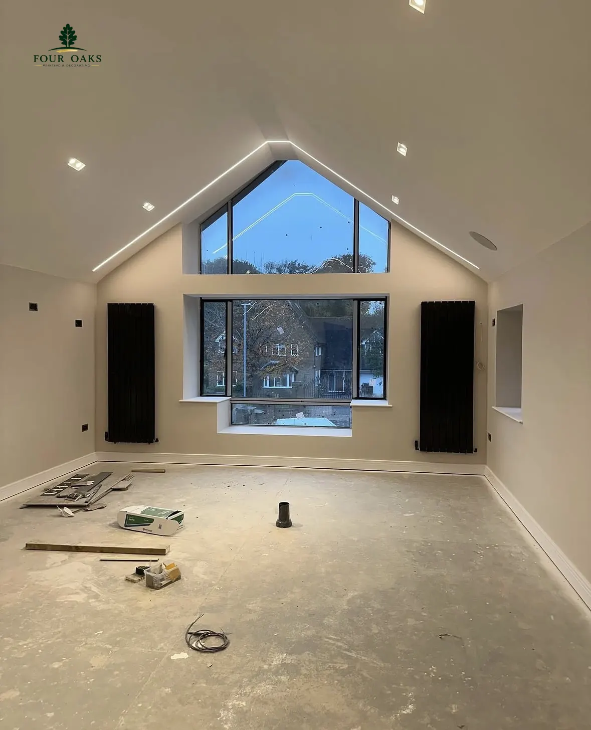 Considered work in occupied family homes.